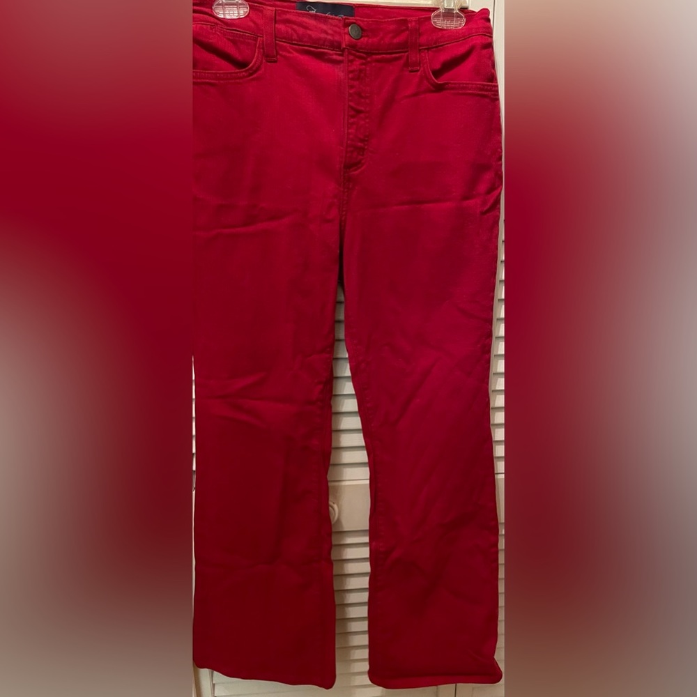 Women’s NYDJ. Stretch. Red. Size 12P.